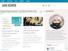 Tablet Screenshot of larsreimer.com